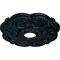 Ekena Millwork Rotherham Ceiling Medallion (Fits Canopies up to 3 1/2"), 18"OD x 3 1/2"ID x 1 1/2"P, Night Shade CM17RONSF - alternate 4